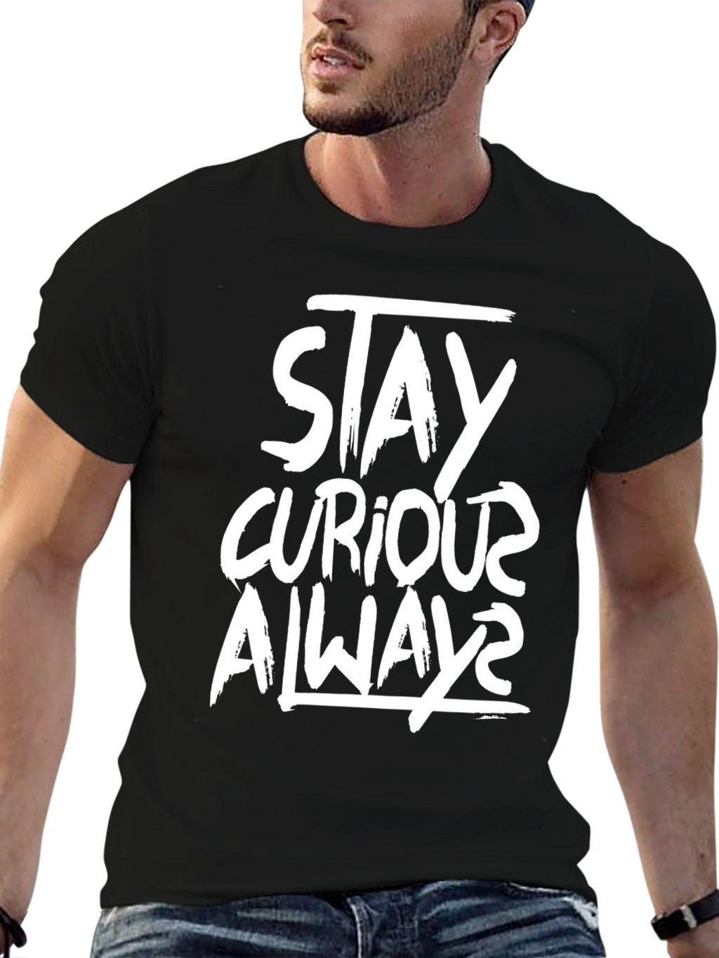 Stay Curious Always Graphic T-Shirt