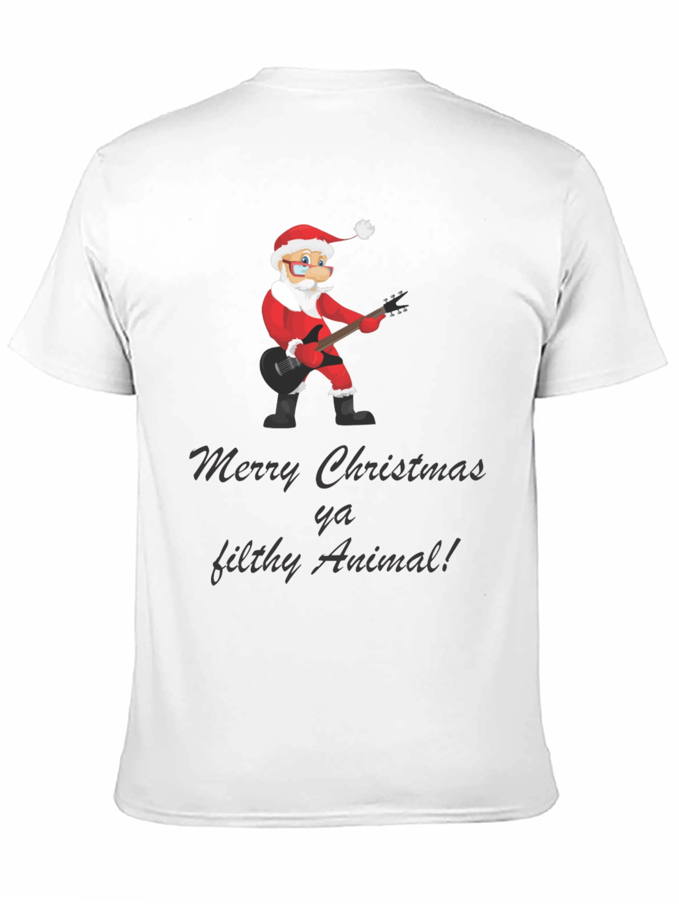Merry Christmas Ya Filthy Animal Graphic Tee