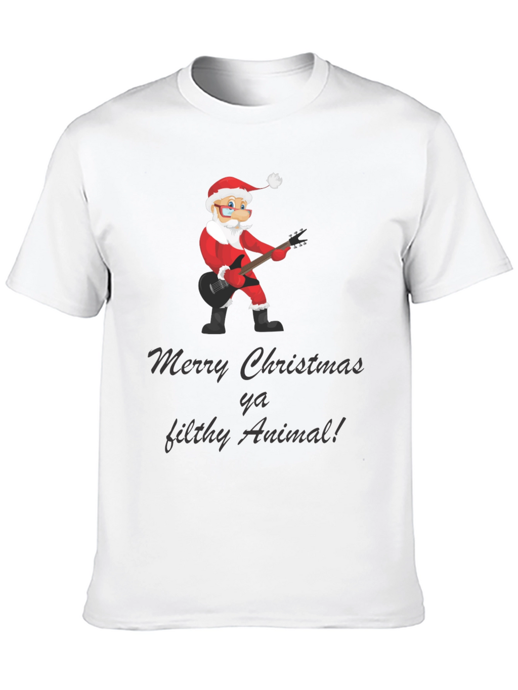 Merry Christmas Ya Filthy Animal Graphic Tee