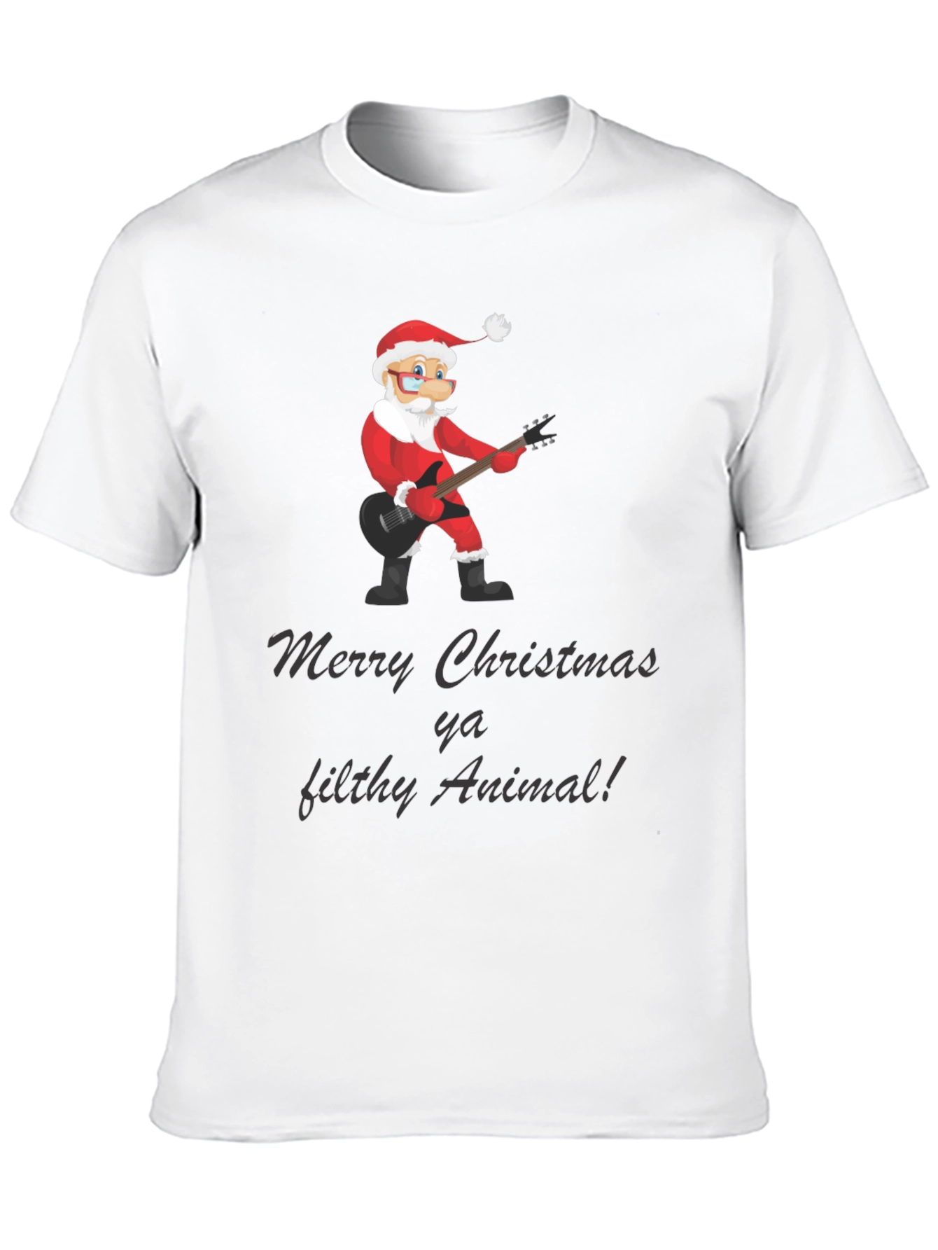 Merry Christmas Ya Filthy Animal Graphic Tee
