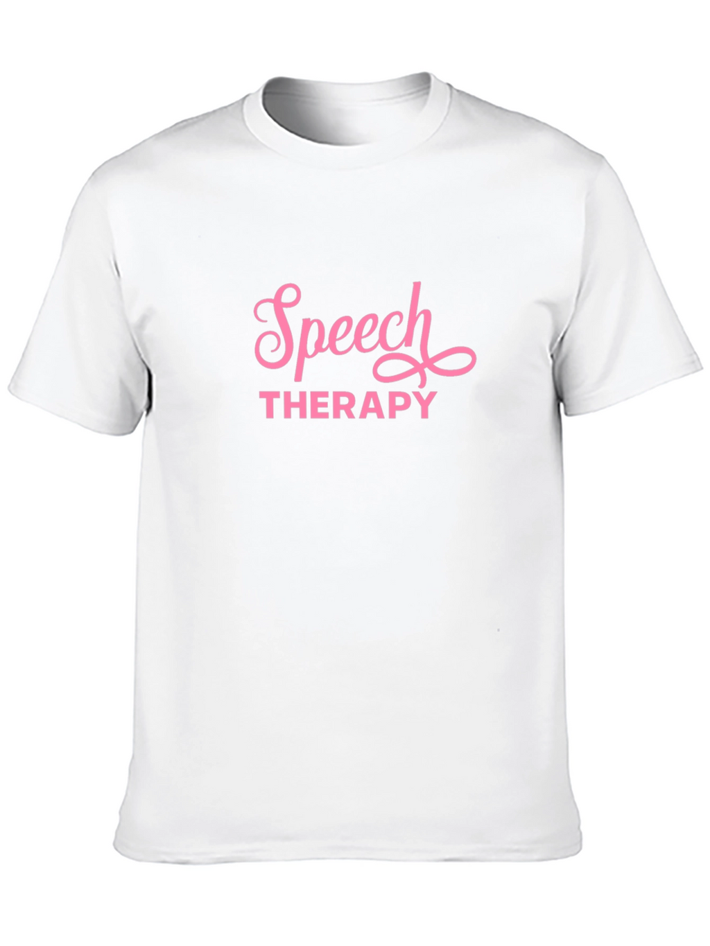 Speech Therapy Black T-Shirt