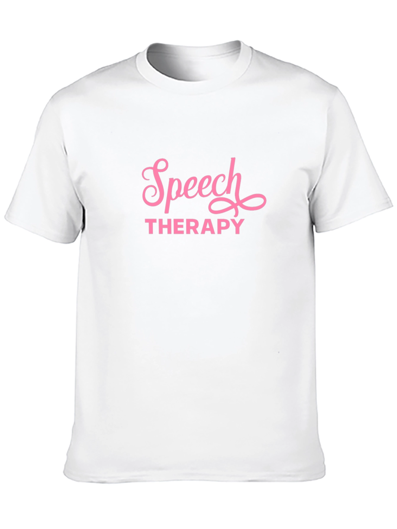 Speech Therapy Black T-Shirt