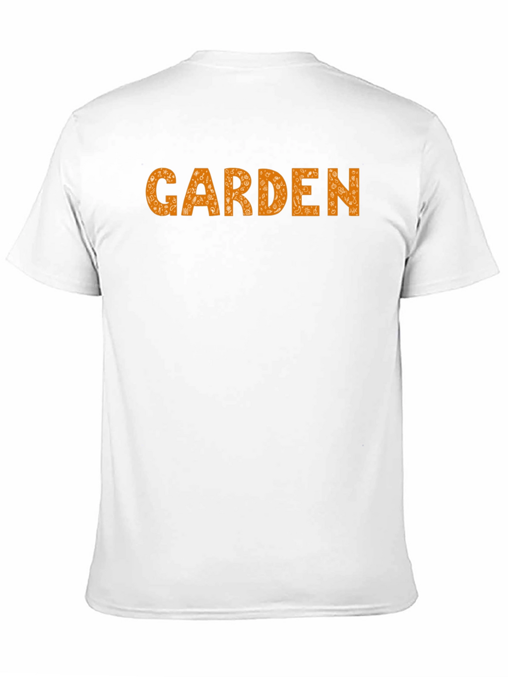 Garden Graphic Print Black Casual Tee
