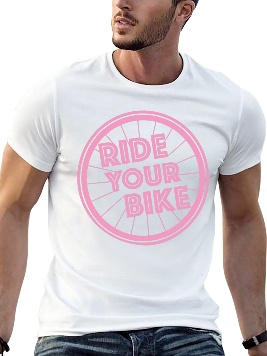 Ride Your Bike Graphic Tee - Black