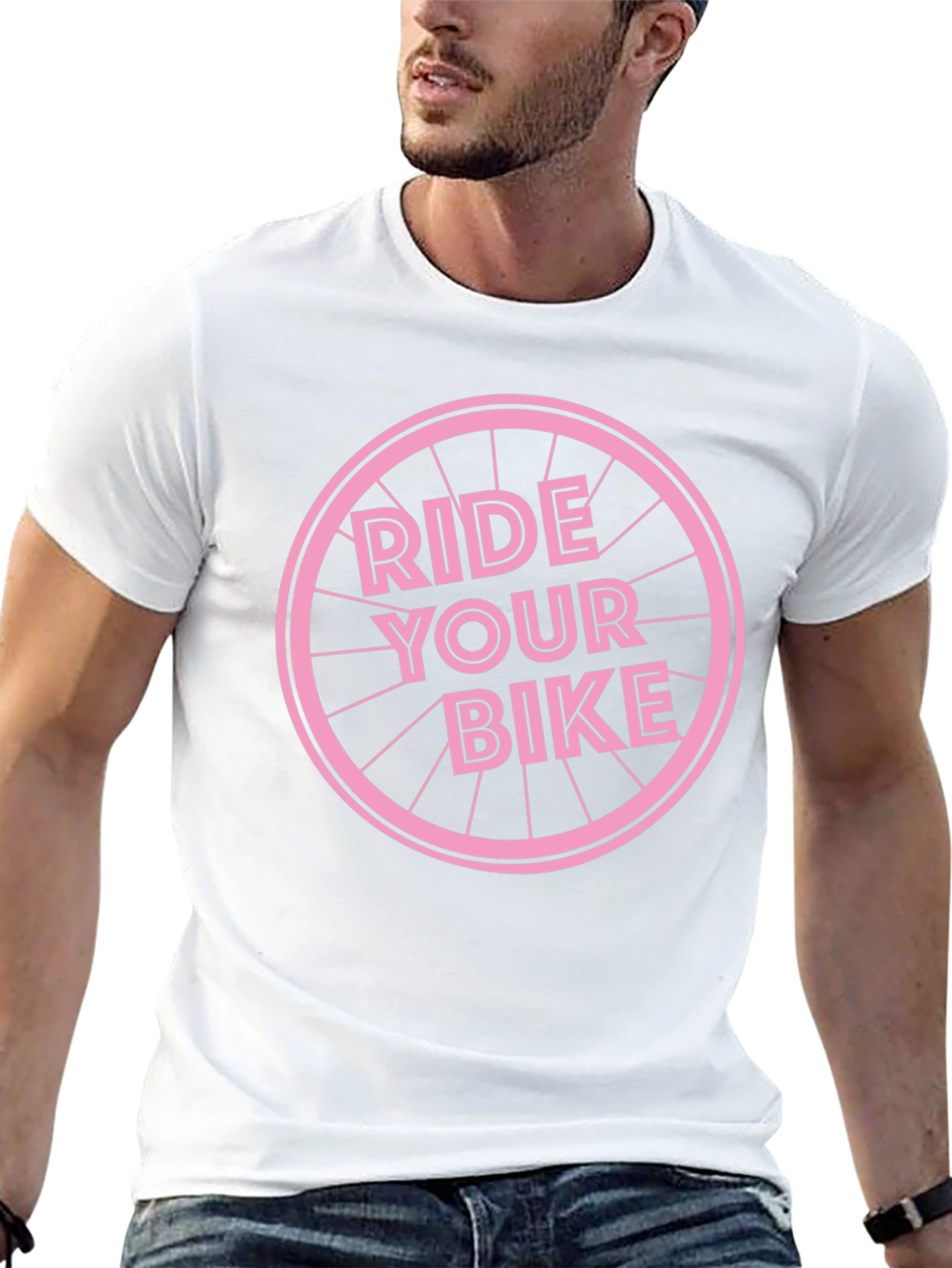 Ride Your Bike Graphic Tee - Black