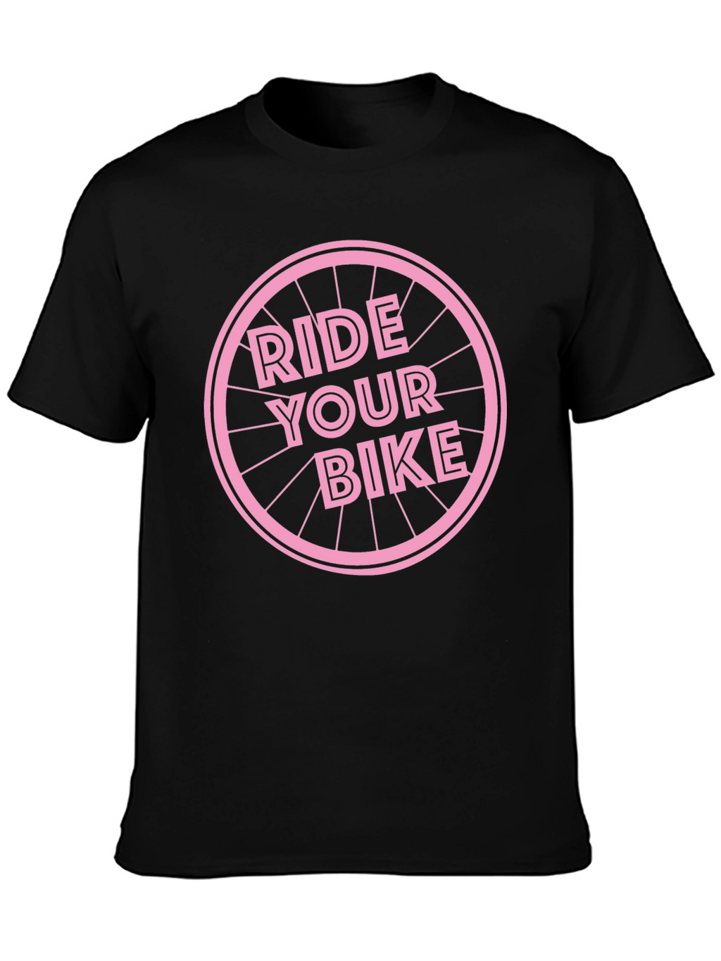 Ride Your Bike Graphic Tee - Black