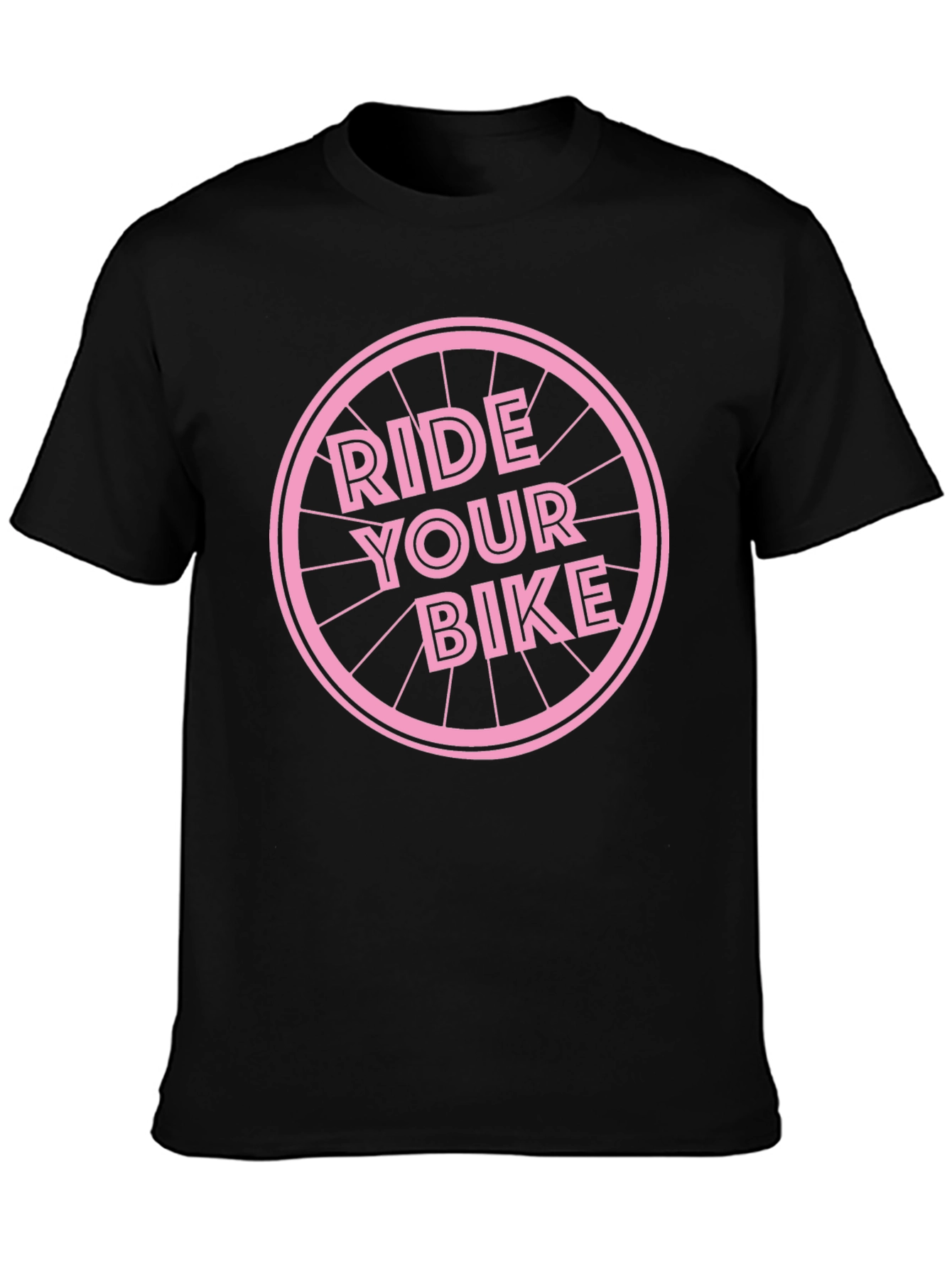 Ride Your Bike Graphic Tee - Black