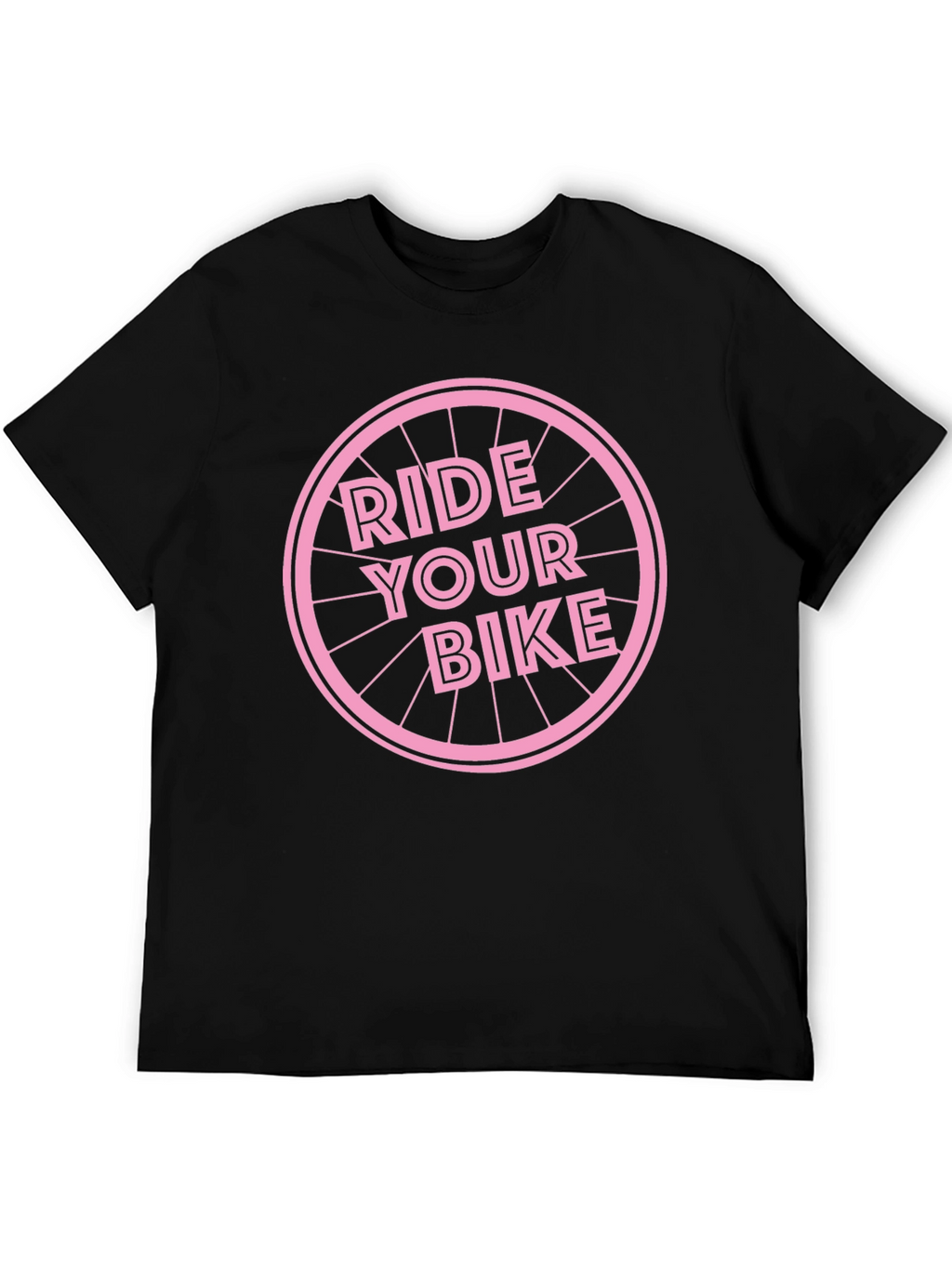 Ride Your Bike Graphic Tee - Black