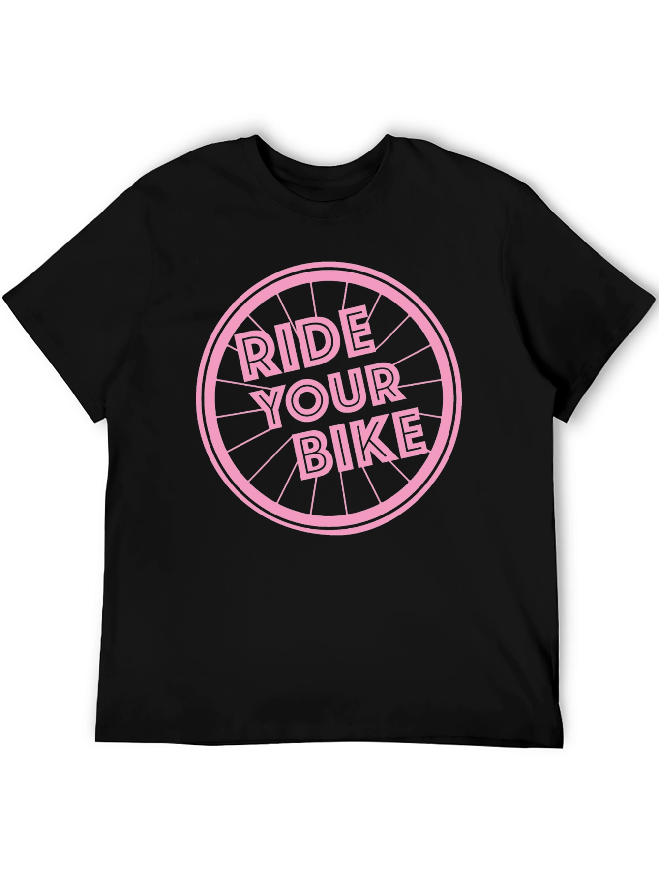 Ride Your Bike Graphic Tee - Black