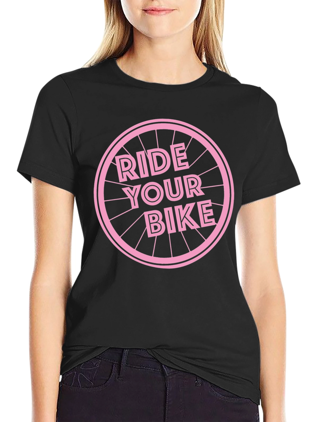 Ride Your Bike Graphic Tee - Black