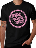 Ride Your Bike Graphic Tee - Black