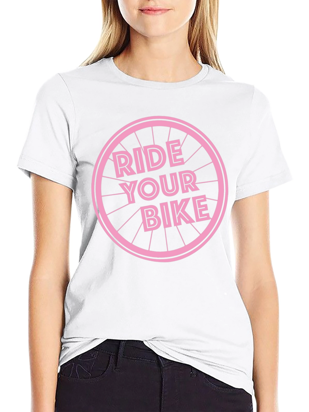 Ride Your Bike Graphic Tee - Black