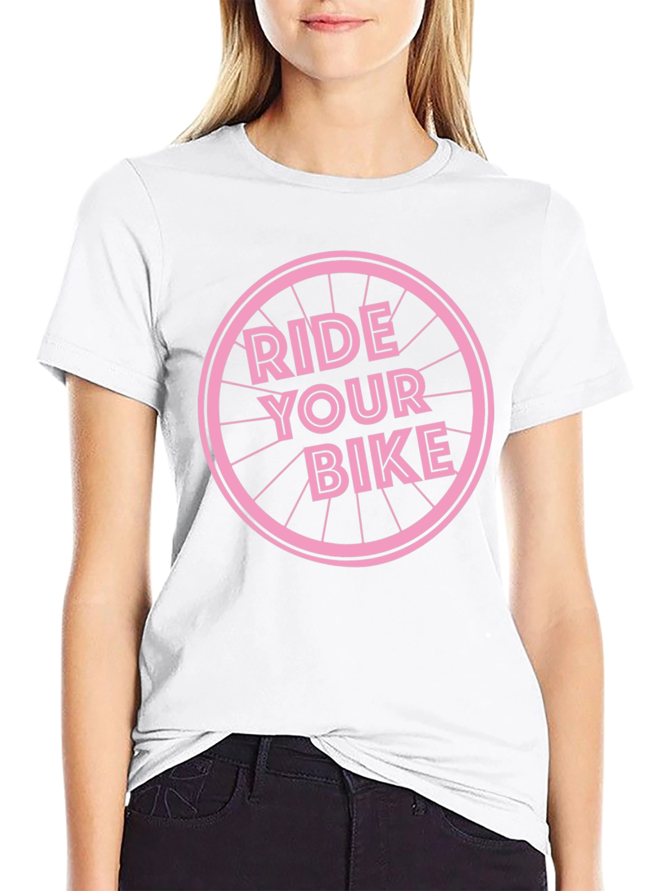 Ride Your Bike Graphic Tee - Black