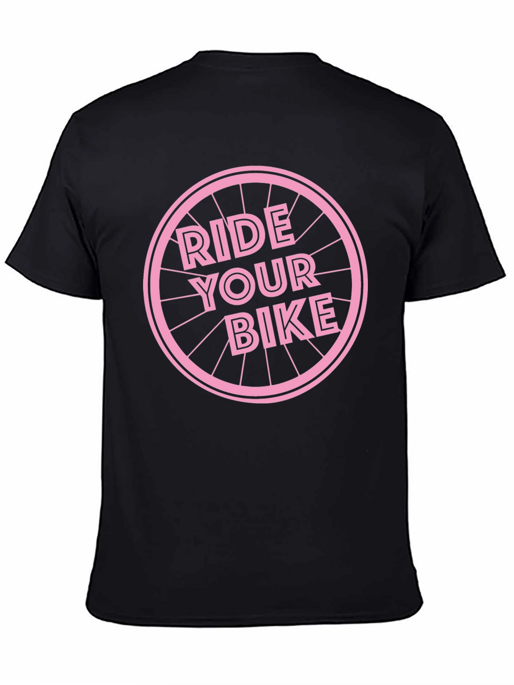 Ride Your Bike Graphic Tee - Black