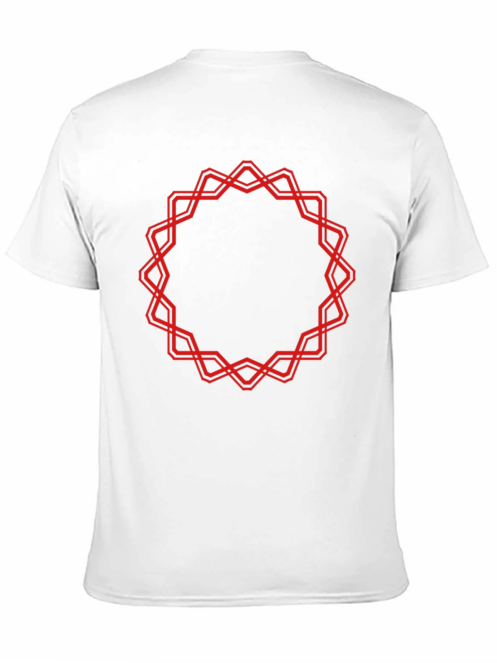 Geometric Circle Graphic Tee - Bold Statement T-Shirt