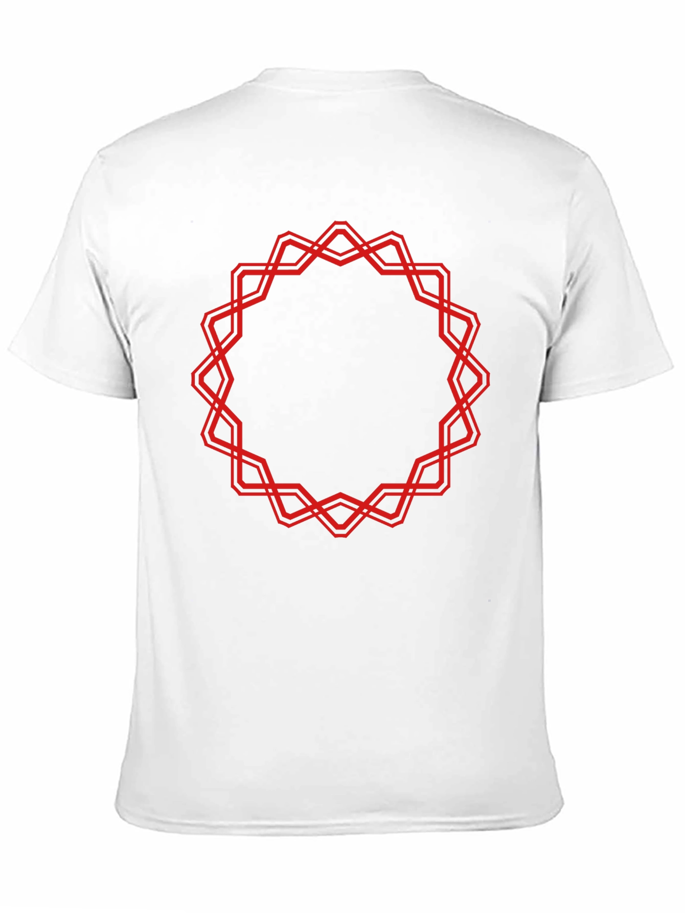 Geometric Circle Graphic Tee - Bold Statement T-Shirt