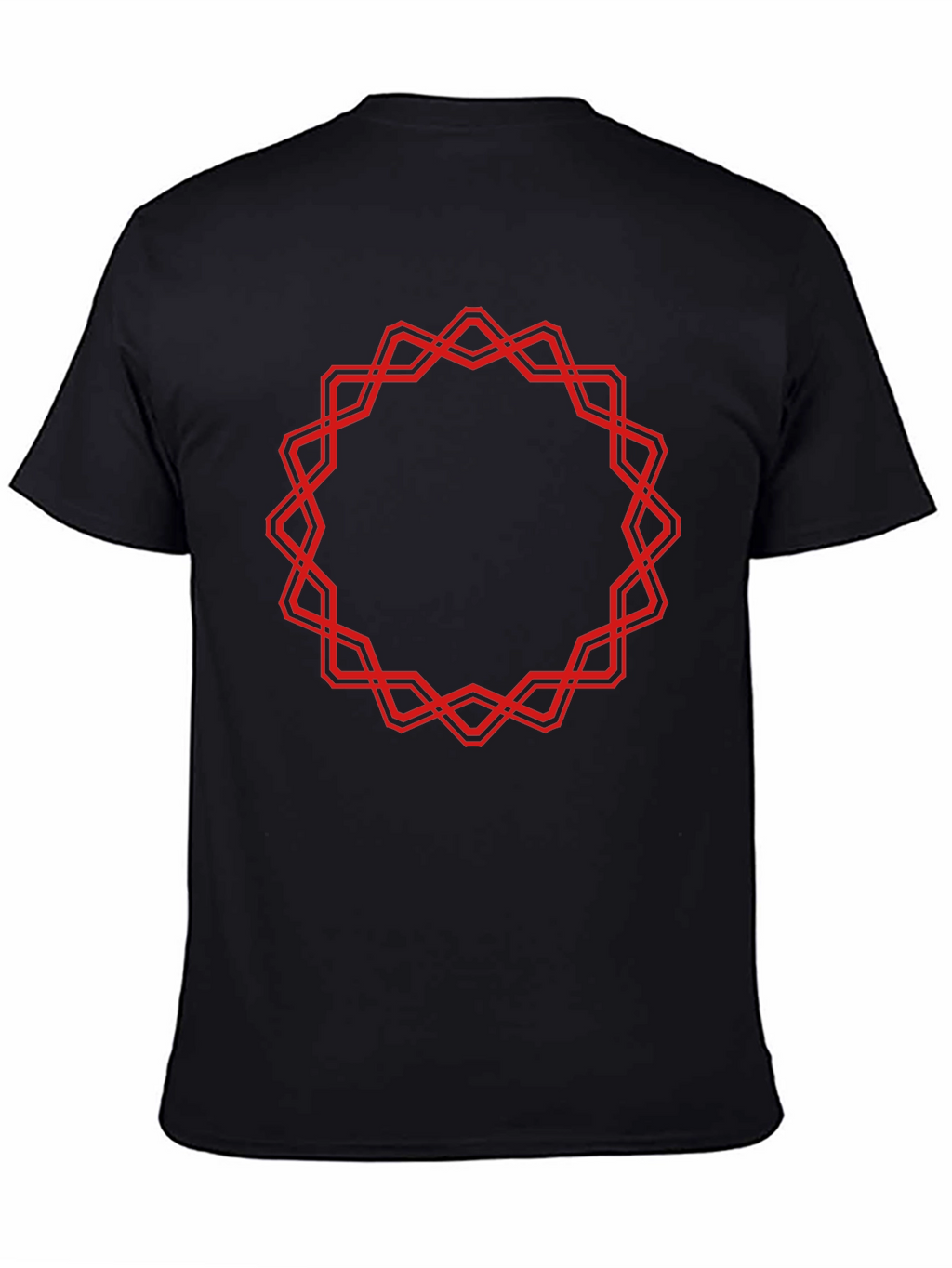 Geometric Circle Graphic Tee - Bold Statement T-Shirt