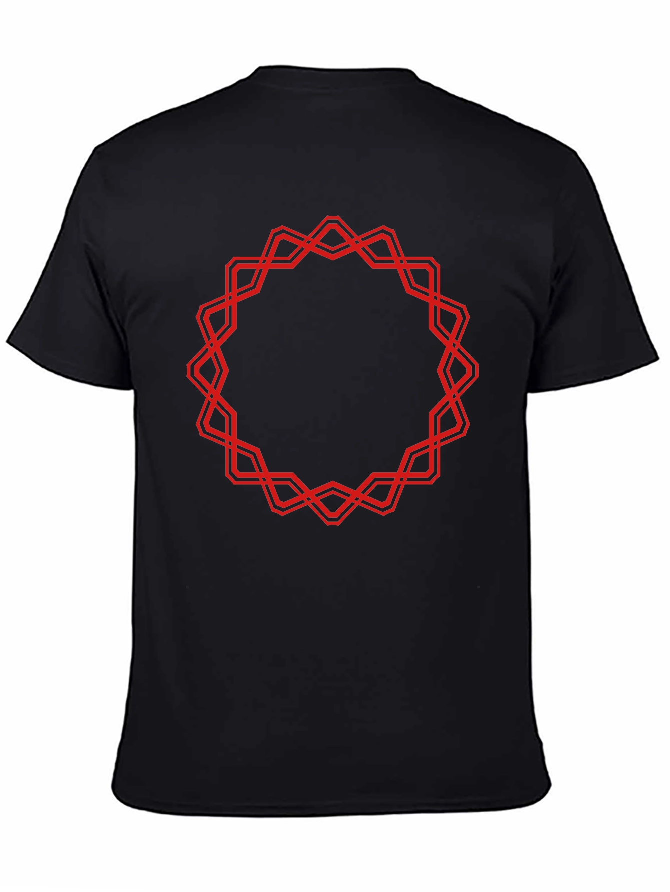 Geometric Circle Graphic Tee - Bold Statement T-Shirt