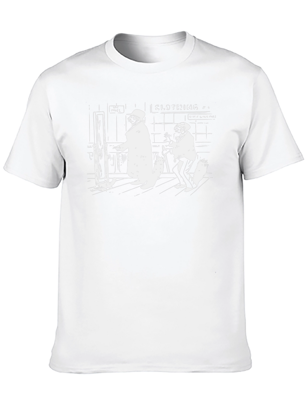 Retro Comedy Black T-Shirt