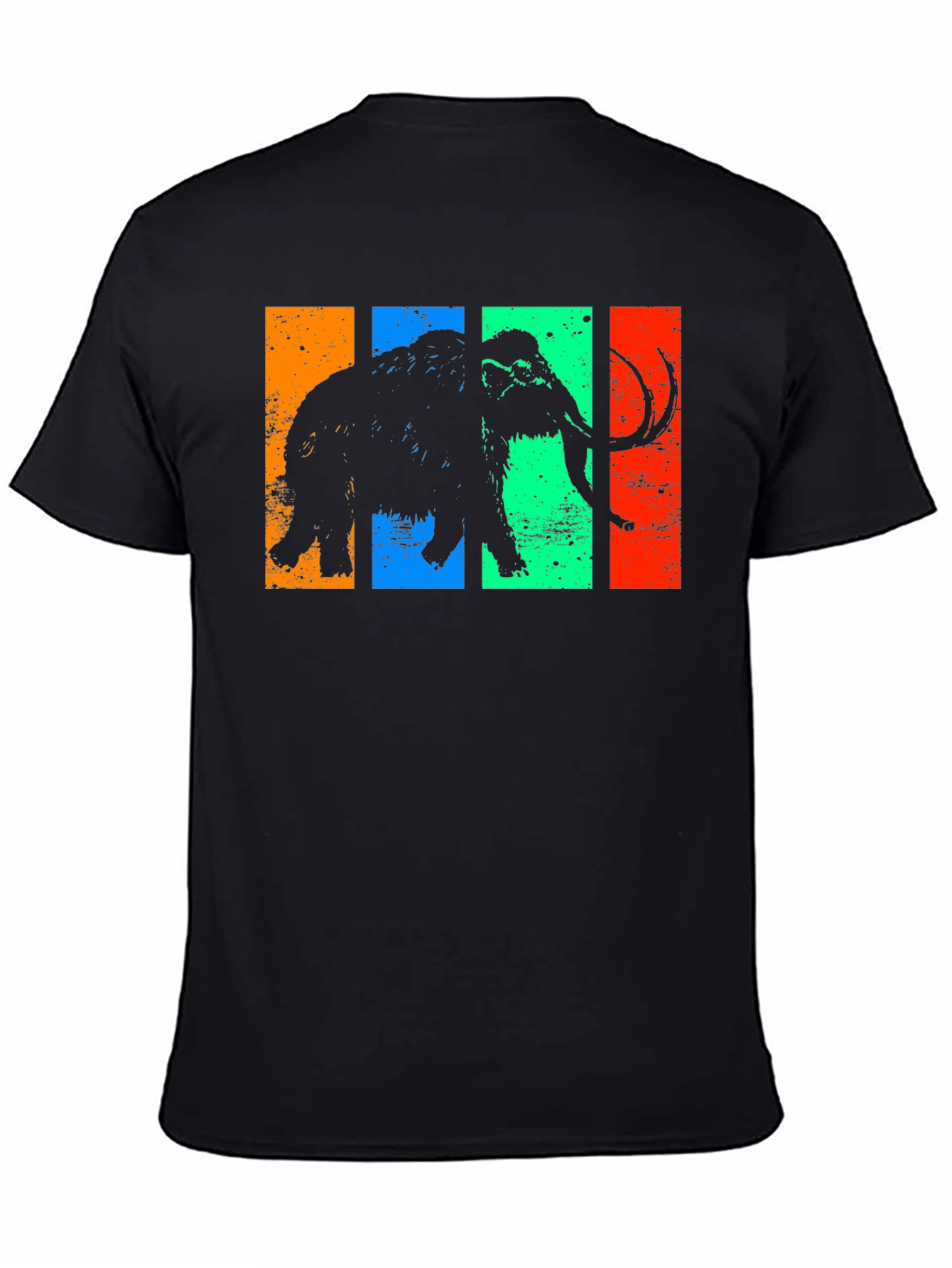 Retro Mammoth T-Shirt - Vintage Style Tee