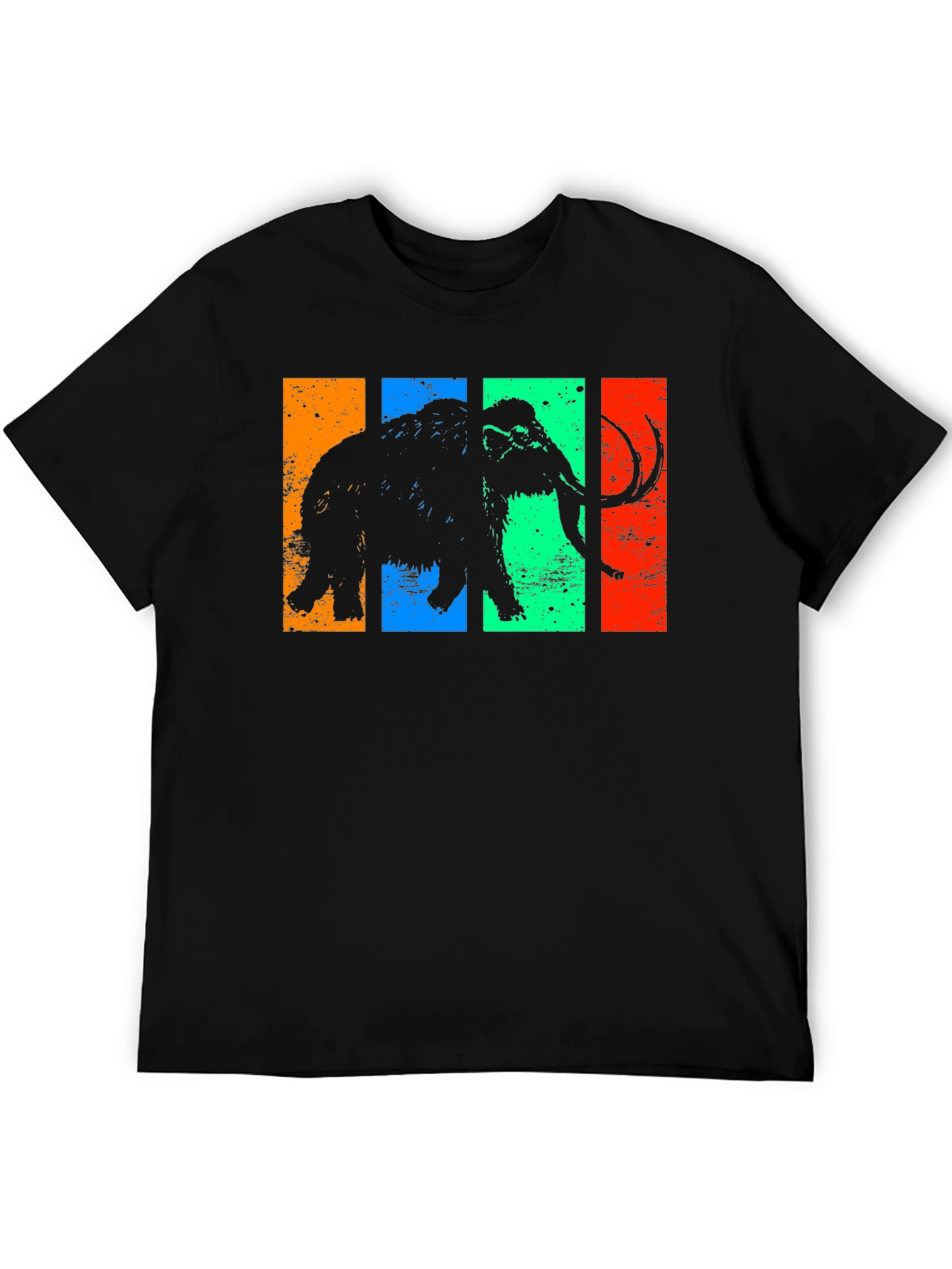 Retro Mammoth T-Shirt - Vintage Style Tee