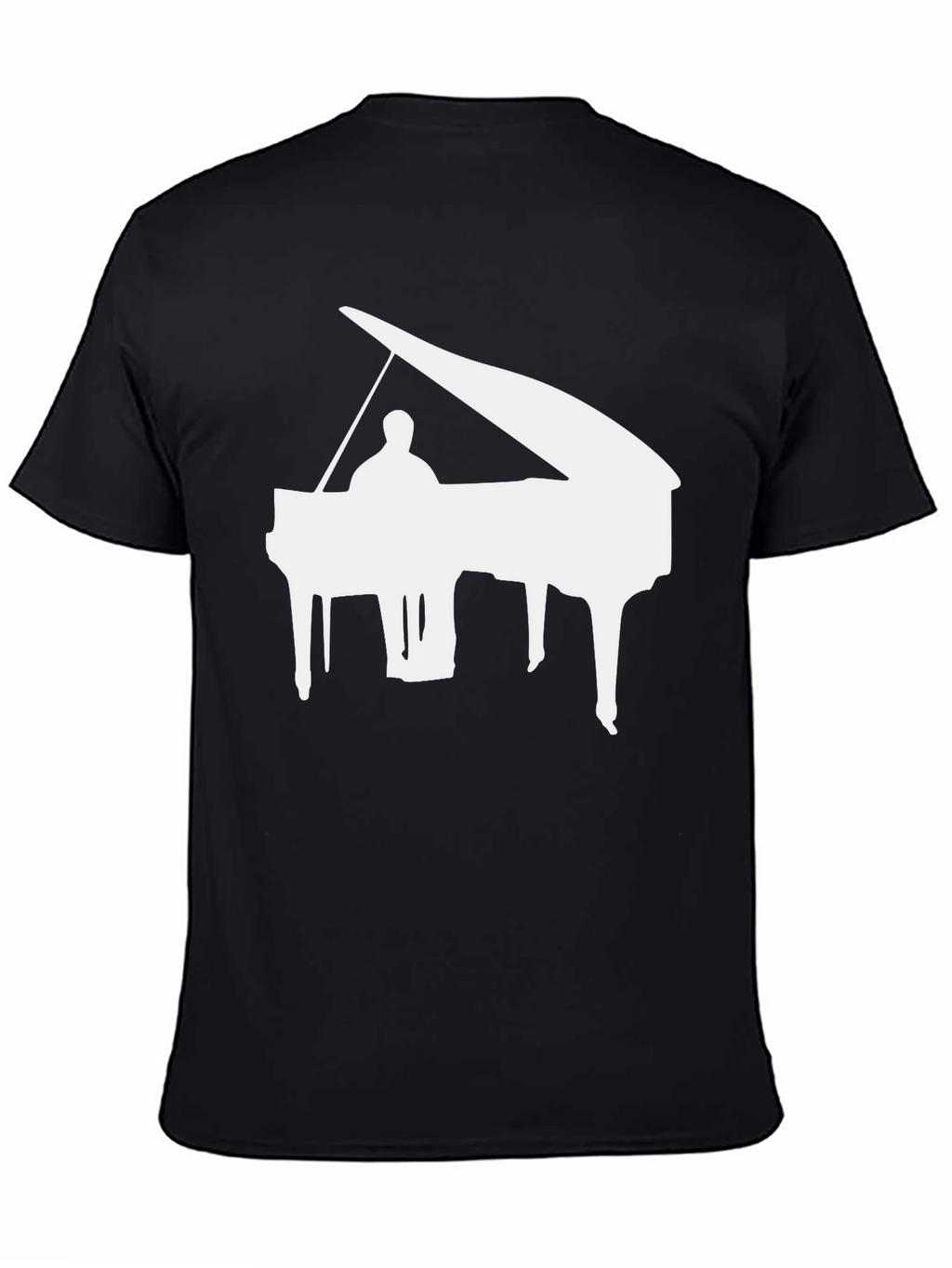 Piano Graphic Tee - Musician Style