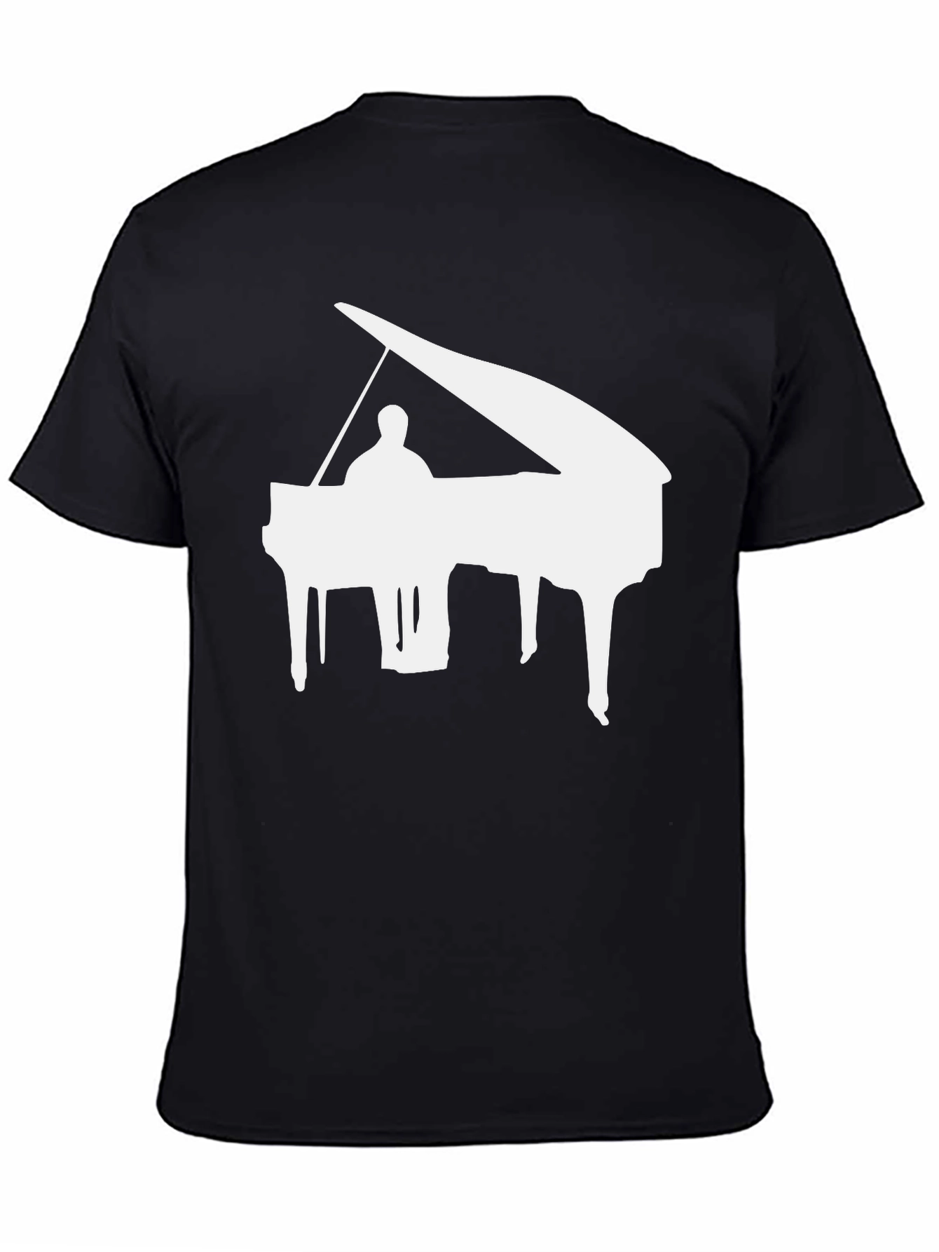 Piano Graphic Tee - Musician Style
