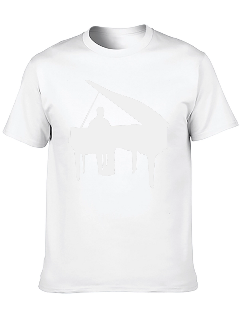 Piano Graphic Tee - Musician Style