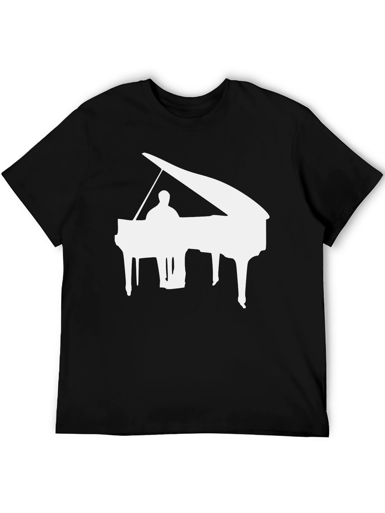 Piano Graphic Tee - Musician Style