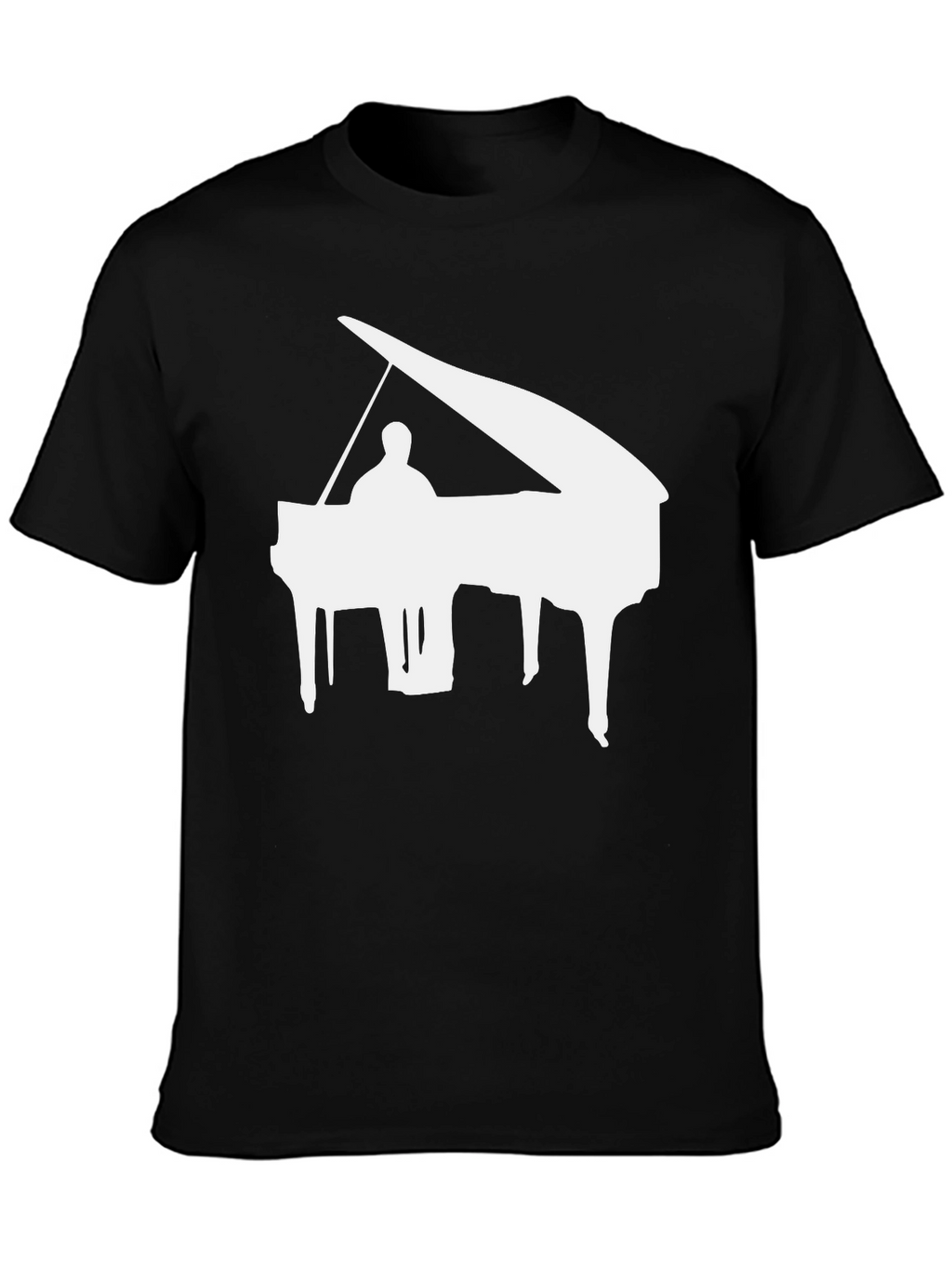 Piano Graphic Tee - Musician Style