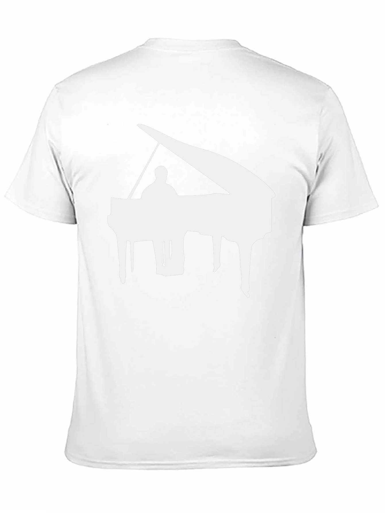 Piano Graphic Tee - Musician Style