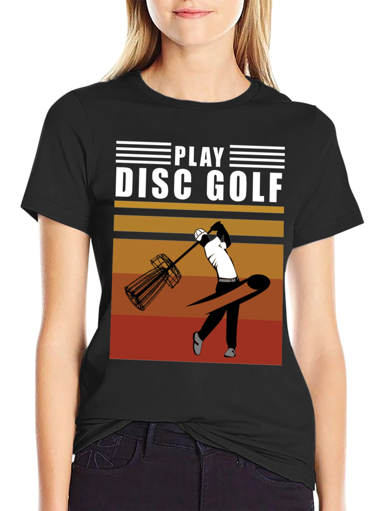 Play Disc Golf Graphic T-Shirt