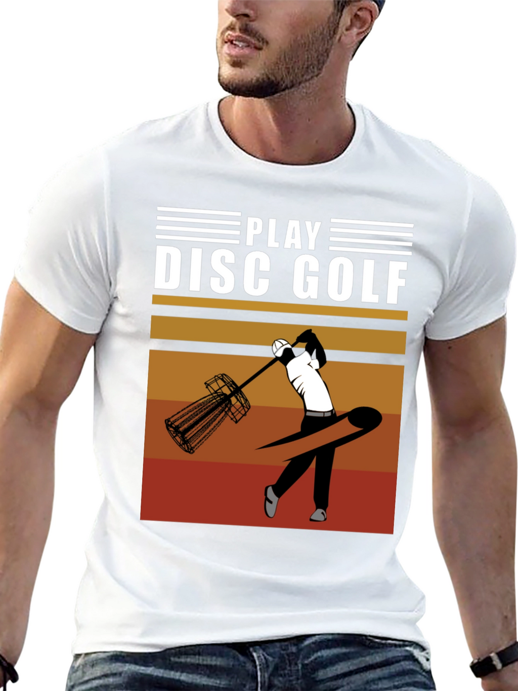 Play Disc Golf Graphic T-Shirt