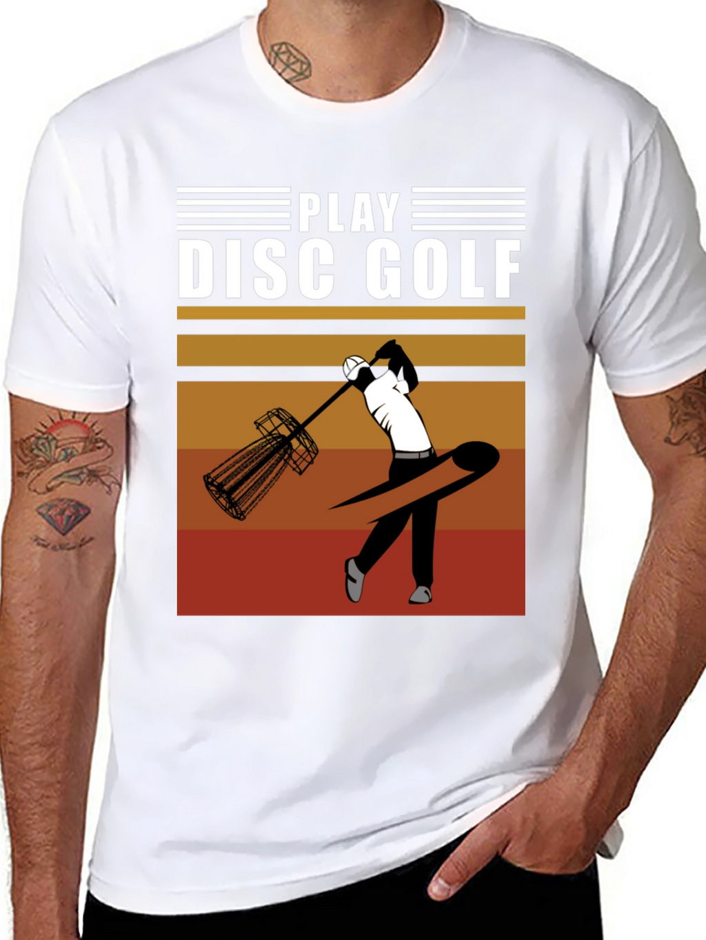 Play Disc Golf Graphic T-Shirt