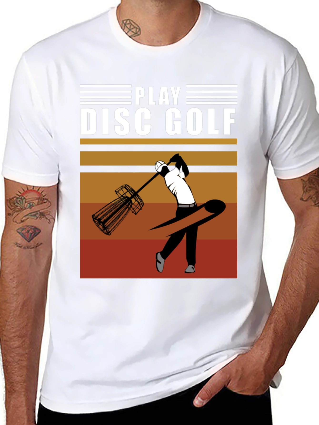 Play Disc Golf Graphic T-Shirt
