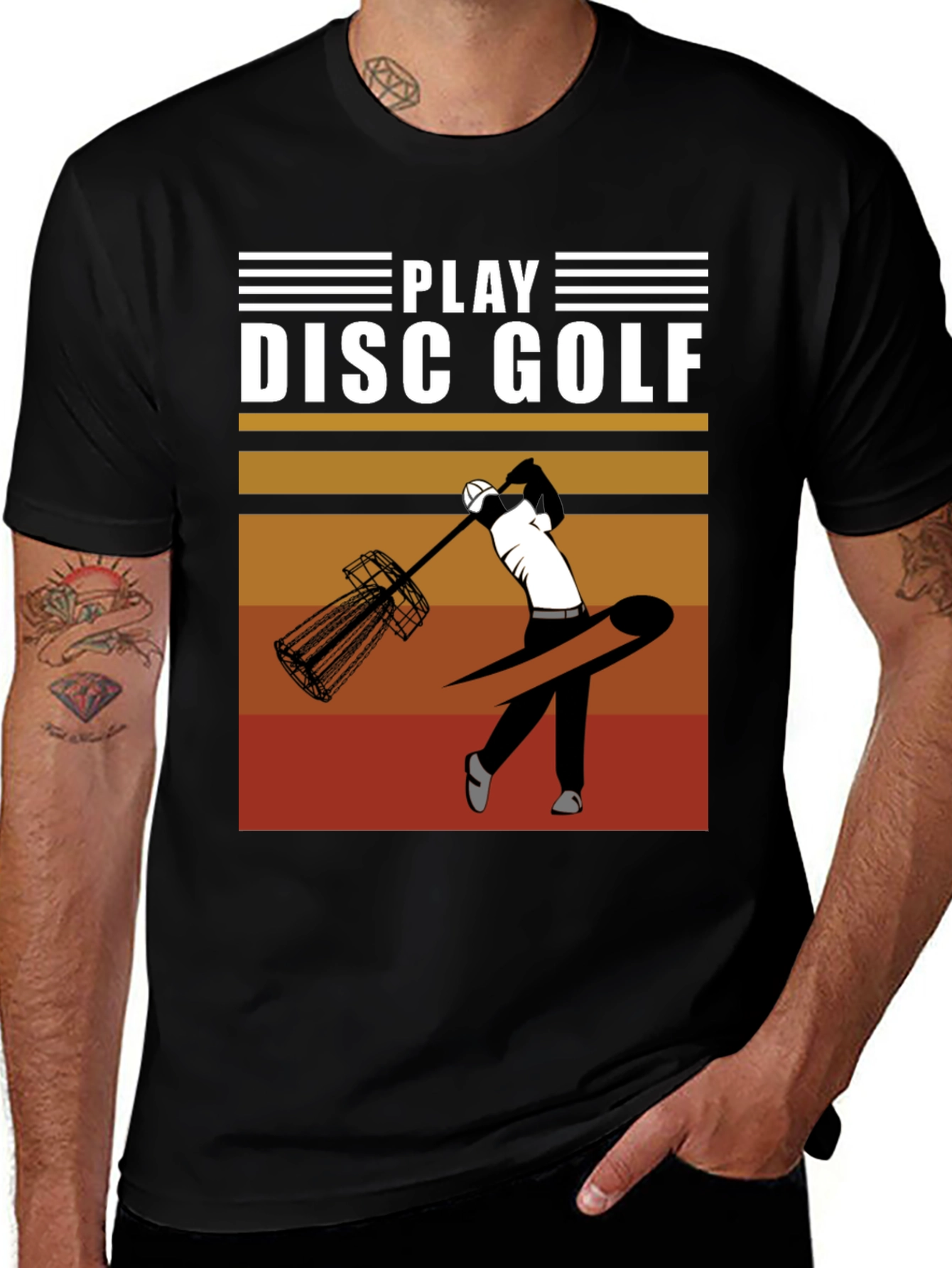 Play Disc Golf Graphic T-Shirt