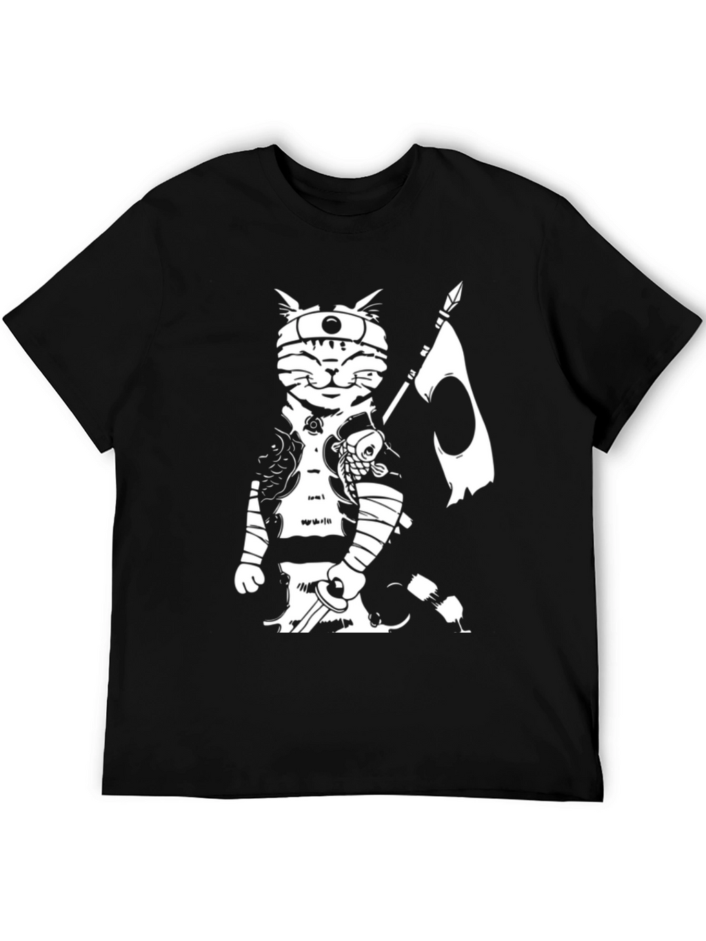 Ninja Cat Graphic Tee - Cool Novelty T-Shirt