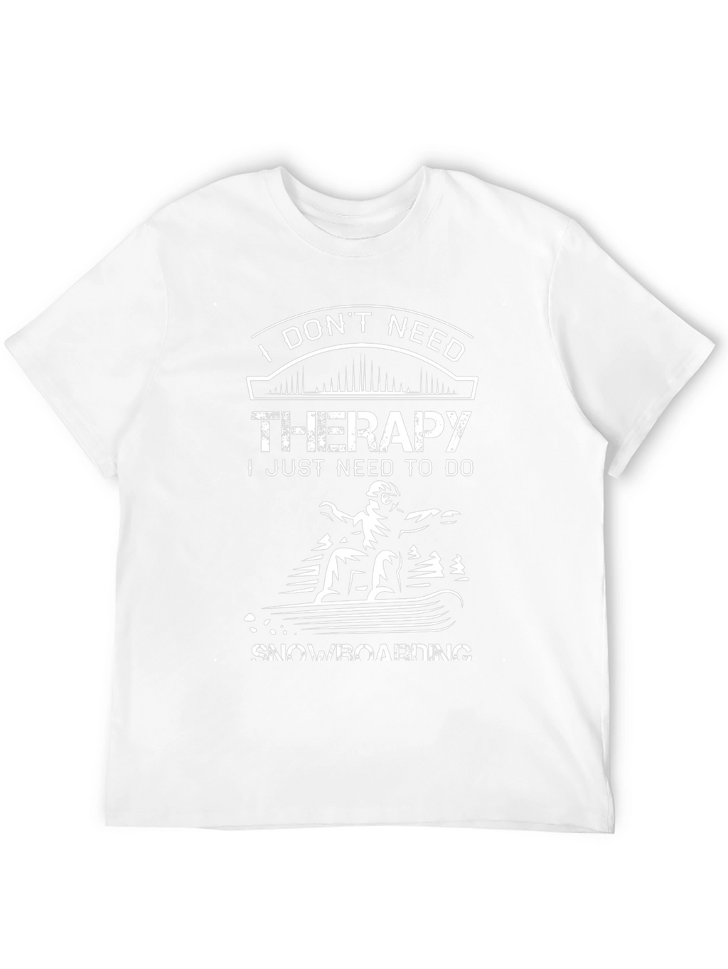 Snowboarding Therapy T-Shirt