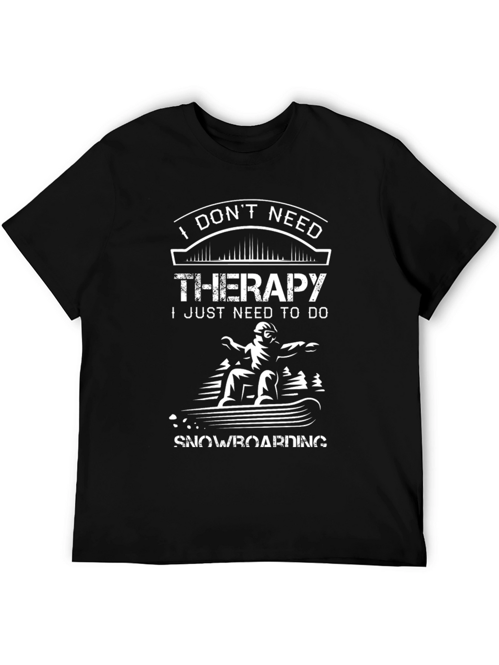 Snowboarding Therapy T-Shirt