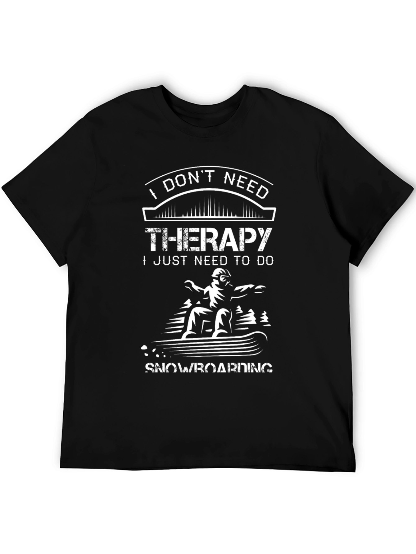 Snowboarding Therapy T-Shirt