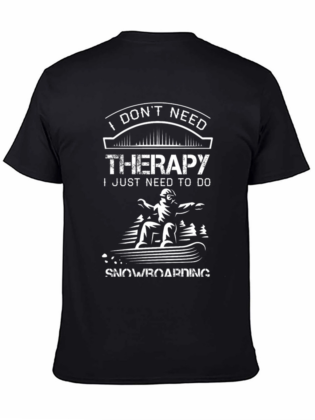 Snowboarding Therapy T-Shirt