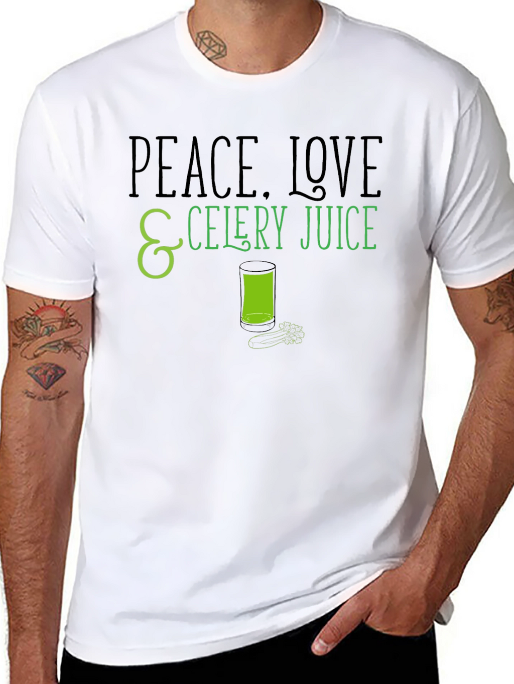 Peace Love Celery Juice T-Shirt