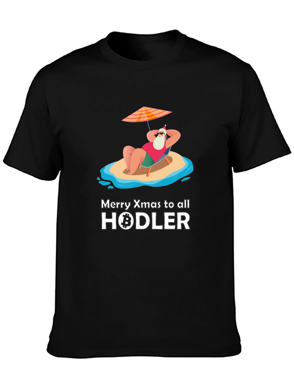 Holiday HODLer T-Shirt - Bitcoin Christmas