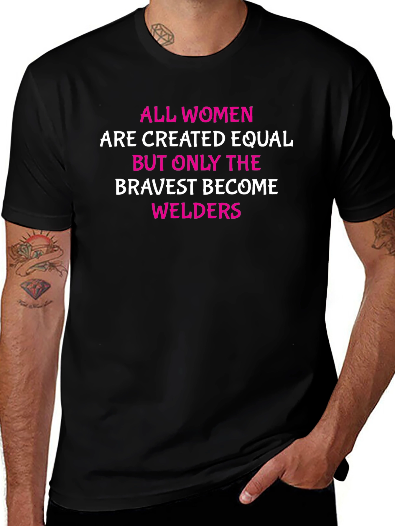 Bravest Welders Womens T-Shirt