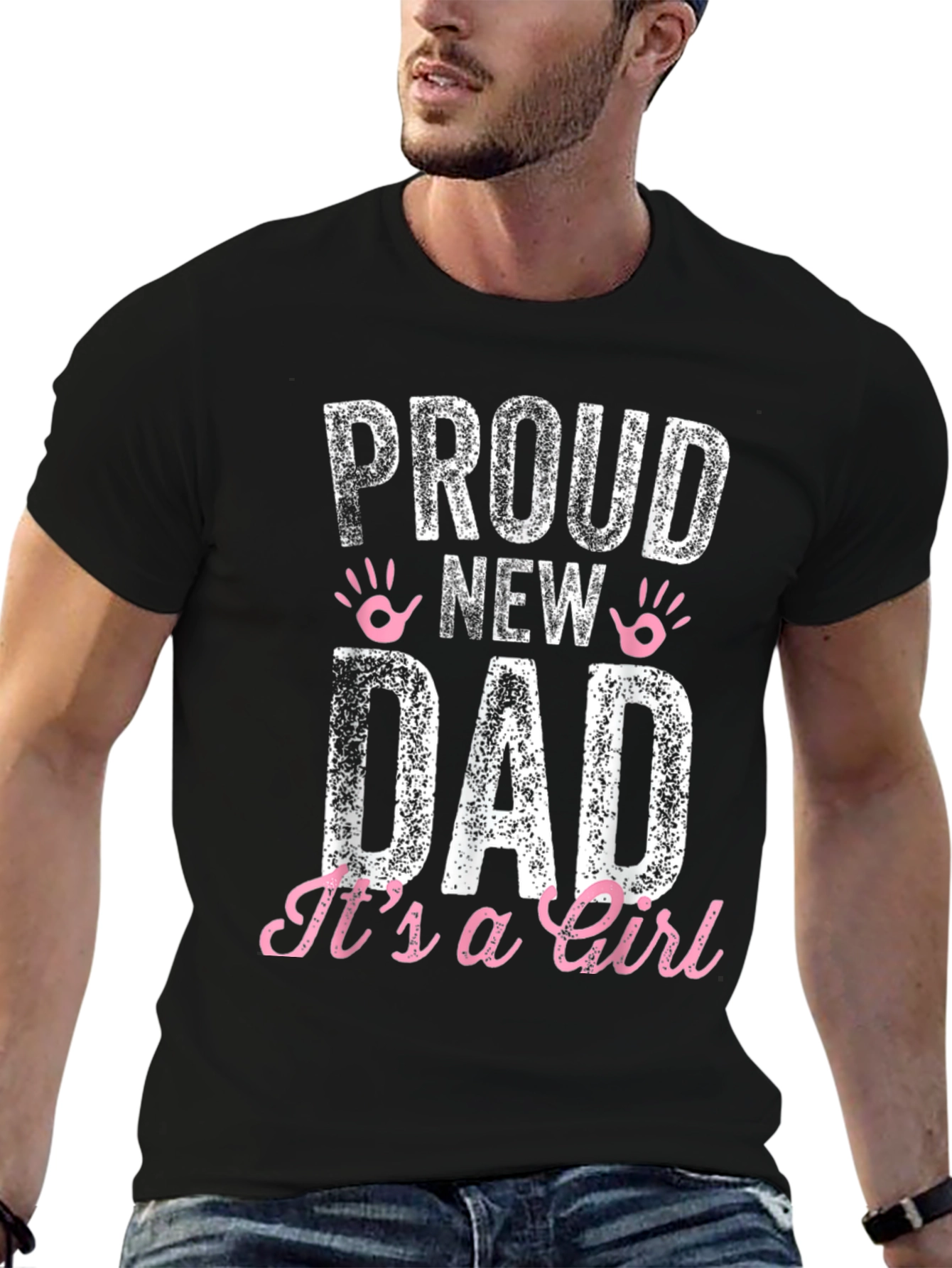 Proud New Dad Its a Girl T-Shirt