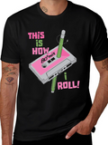 Retro 80s Mix Cassette Tape T-Shirt