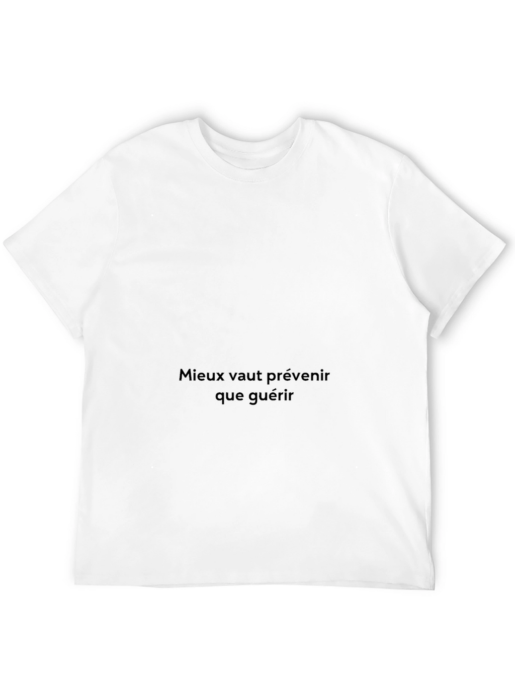 Motivational French Quote Black T-Shirt