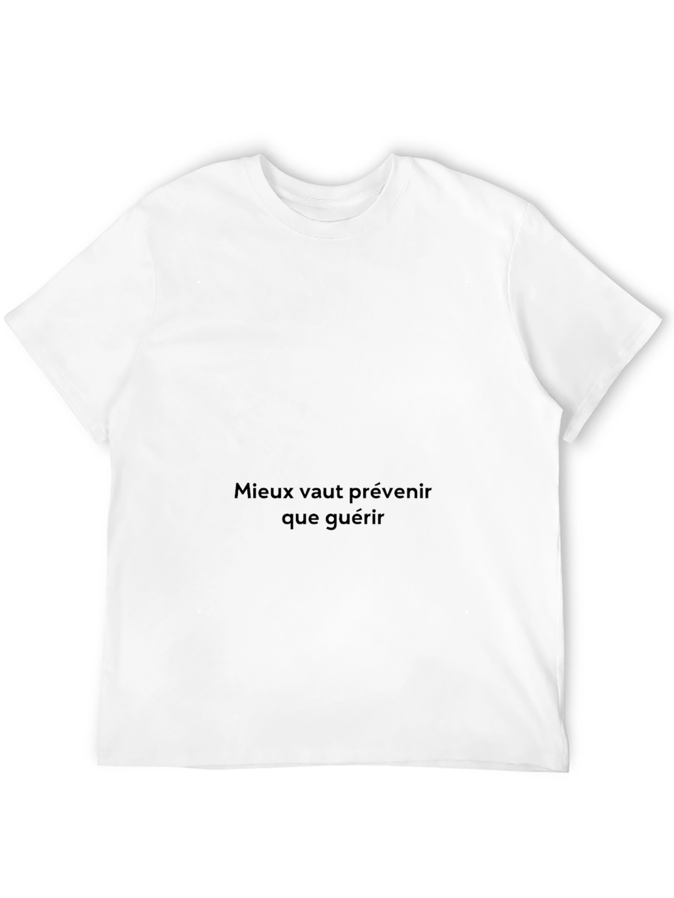 Motivational French Quote Black T-Shirt
