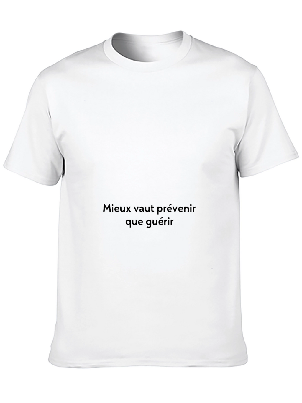 Motivational French Quote Black T-Shirt