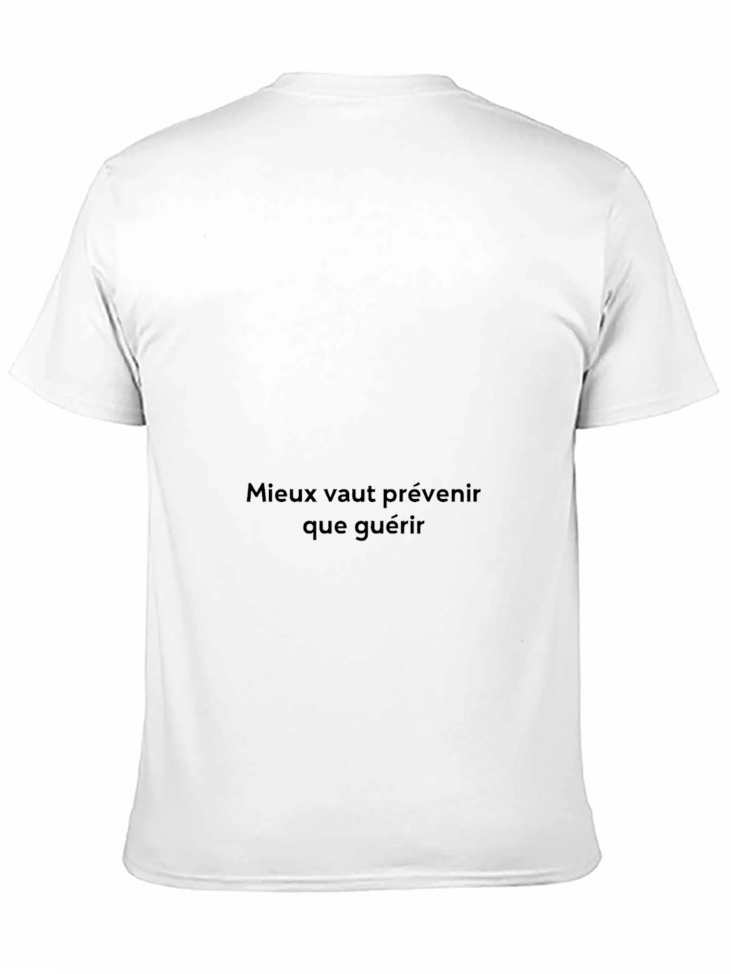 Motivational French Quote Black T-Shirt